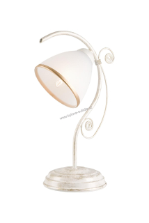 Lamkur LN 1.51 RETRO II white 19277 - Rustikální stolní lampa