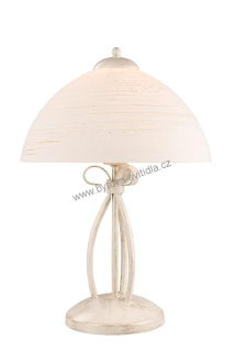 Lamkur LN1.6 ADELE white 21300 - Stolní rustikální lampička
