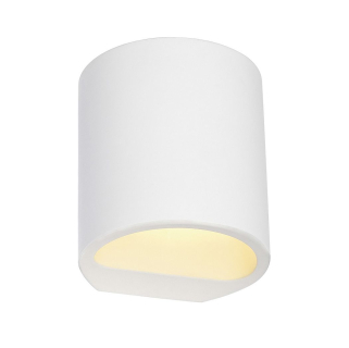 BIG WHITE / SLV 148016 PLASTRA - Nástěnné sádrové svítidlo 1 x G9