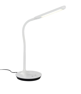 Trio Leuchten 527090131 POLO - Dotykem stmívatelná bílá lampička se změnou barvy světla, LED 5W, 3000 + 4000 + 5000K