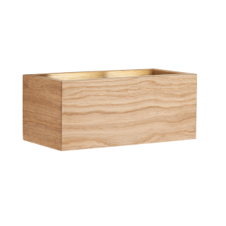 Fischer Honsel 30544 WOOD - Nástěnné obousměrné dřevěné svítidlo, LED 12W, 2700K