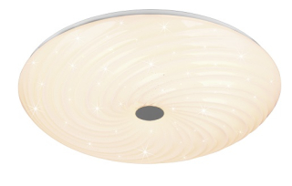 Trio Leuchten R67695800 GRAVITY - LED stmívatelné svítidlo s dálkovým ovladačem 45W, 2700-6500K, Ø 57cm