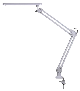 Rabalux 4420 RAUL - Stříbrná LED lampa na desku stolu, LED 6W, 4000K