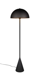 Trio Leuchten 465000132 ALFIE - Moderní stojací lampa v matné černé barvě, 1 x E27, 130cm