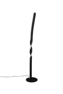 Trio Leuchten R45791132 GINKO - Stojací LED lampa v černé barvě , 19W, 3000K, 110cm