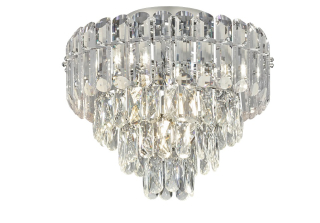 Trio Leuchten 667600706 MALIZIA - Stropní kříšťálové svítidlo, 7 x E14, Ø 43cm