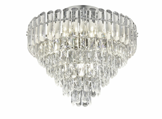 Trio Leuchten 667601206 MALIZIA - Stropní kříšťálové svítidlo, 12 x E14, Ø 58cm