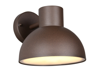 Trio Leuchten 262360124 ELBE - Nástěnné venkovní svítidlo v hnědé barvě, IP44, 1 x E27