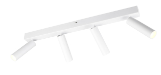 Trio Leuchten 849210431 AMBALA - LED stropní bodové svítidlo v bílé barvě s přepínačem barvy světla 2300 + 3000 + 4000K, LED 4 x 5,5W