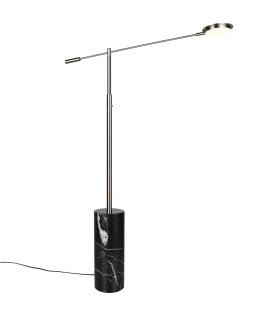 Trio Leuchten 454610107 FIORA - Stmívatelná stojací lampa se změnou barvy světla, LED 10W, 1200lm, 2300+3000+4000K, 145cm