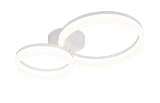 Trio Leuchten R63601231 SCOPE - Stropní LED bílé svítidlo 51 x 33cm, 22W, 3000lm, 4000K