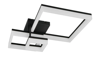 Trio Leuchten R65771332 CAMINO - Stropní LED černé svítidlo 65 x 46cm, 32W, 4000lm, 3000K