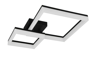 Trio Leuchten R65771232 CAMINO - Stropní LED černé svítidlo 62 x 46cm, 22W, 2800lm, 3000K