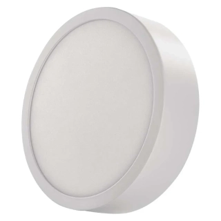 EMOS ZM5133 NEXXO - Přisazený stropní LED panel v bílé barvě, 12,5W, 1100lm, 3000 + 3500 + 4000K, IP40/IP20, Ø 17cm