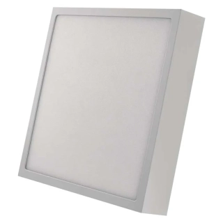 EMOS ZM6143 NEXXO - Přisazený stropní LED panel v bílé barvě, 21W, 1900lm, 3000 + 3500 + 4000K, IP40/IP20, 22,5 x 22,5cm