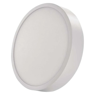 EMOS ZM5143 NEXXO - Přisazený stropní LED panel v bílé barvě, 21W, 1900lm, 3000 + 3500 + 4000K, IP40/IP20, Ø 22,5cm