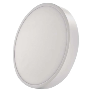 EMOS ZM5153 NEXXO - Přisazený stropní LED panel v bílé barvě, 28,5W, 2700lm, 3000 + 3500 + 4000K, IP40/IP20, Ø 30cm