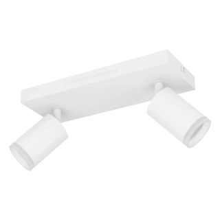 Eglo ZIGBEE 901943 MELITELLO-Z - Stropní RGB bílé bodové stmívatelné svítidlo ovládané ovladačem, nebo z mobilní aplikace, LED 7,4W, 2700-6500K + RGB