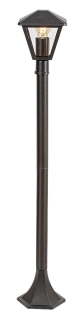Rabalux 7150 PARAVENTO - Stojací retro venkovní lucerna v černé barvě, 1x E27, IP44, 102cm