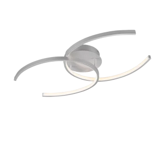 Trio Leuchten R67011187 COCOS - Stropní lustr stmívatelný klasickým vypínačem, LED 20W, 3000K, 2600lm, 70 x 38cm