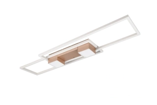 Trio Leuchten 647710465 ALBANY - Stropní LED svítidlo s dálkovým ovladačem, LED 37W, 2700 - 6500K, 100 x 28cm