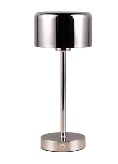 Trio Leuchten R59151106 JEFF - Stmívatelná nabíjecí přenosná lampička v lesklém chromu, LED 1,5W, 3000K